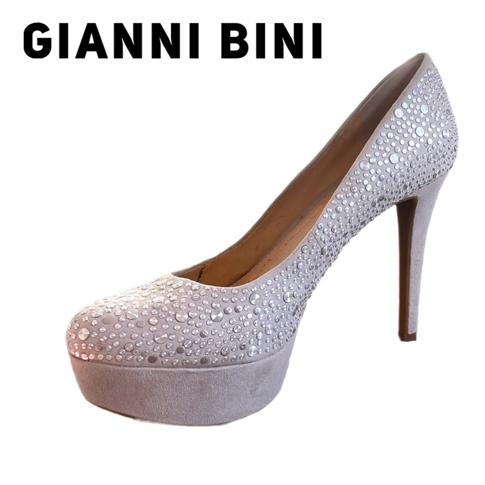 Gianni Bini Vannah Sexy Rhinestone Platform Stiletto Heels Pump Size 9.5